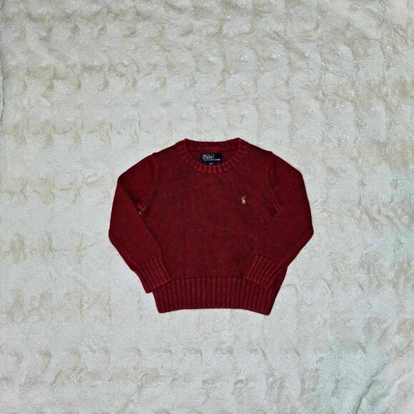Polo by Ralph Lauren red sweater, size 2/2T - Picture 1 of 1